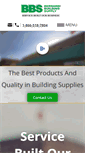 Mobile Screenshot of bernardibuildingsupply.com